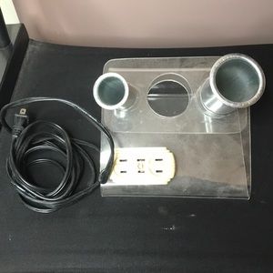 Hair styling station on the go!